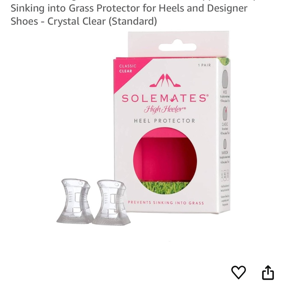 Solemates High Heeler Heel Protector 3 packs